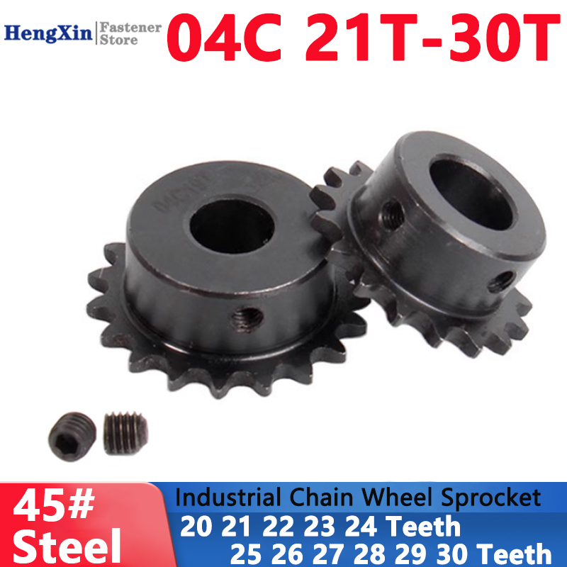 Chain Sprocket Set - 1 stks 21T-30T 04C Industriële Kettingwiel