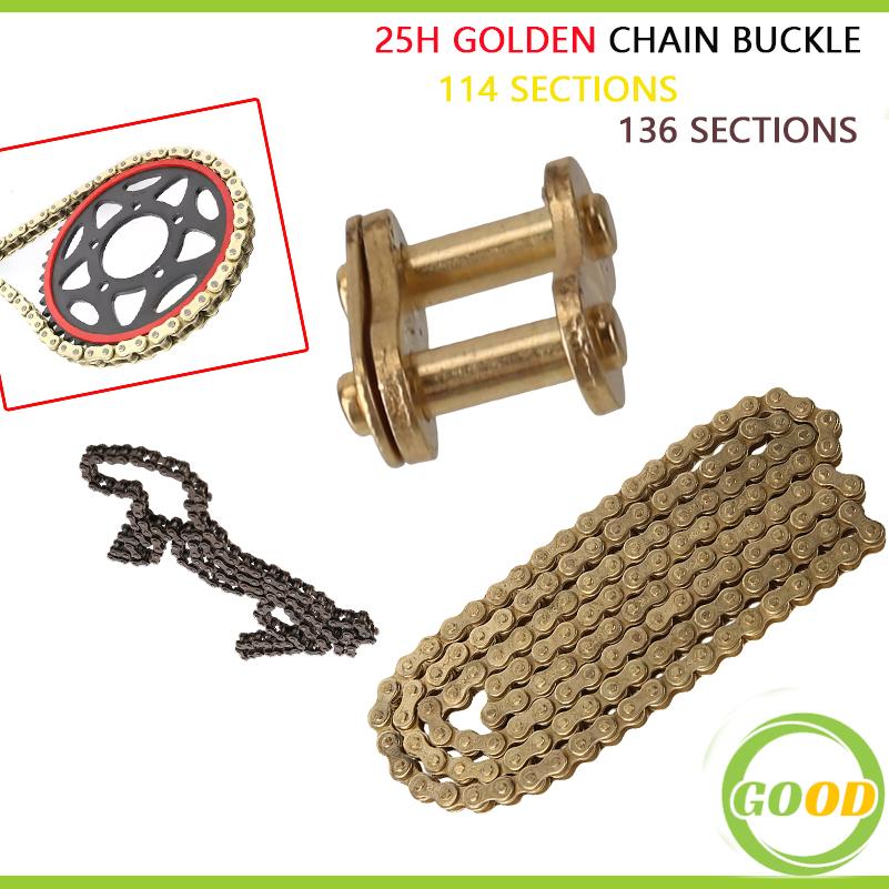Bike Chain - 25H 114 Gouden Ketting 25H 136