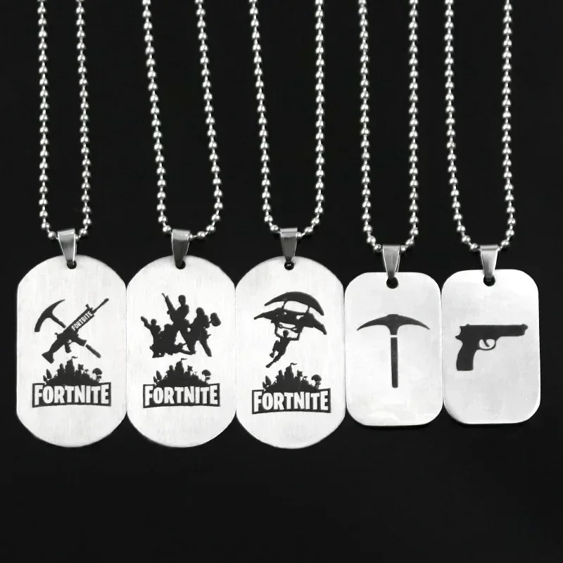 Steel Chain - Game Fortnite Anime Ketting Roestvrij Staal