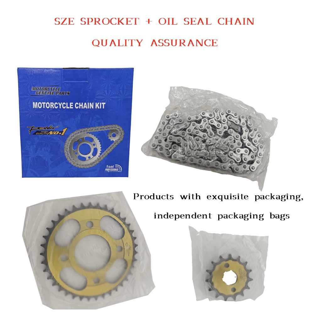 CG125 38T+15T 428H-102L Stille - 530 Chain recensie en prijs