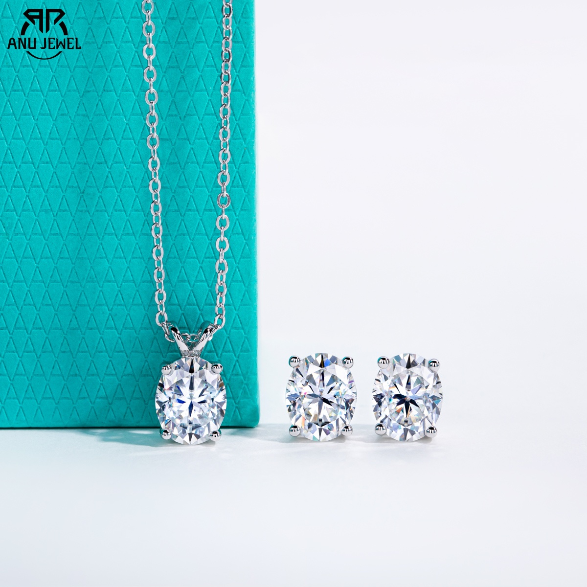 AnuJewel 2-5ct Ovale Moissanit - Ansi Chain recensie en prijs